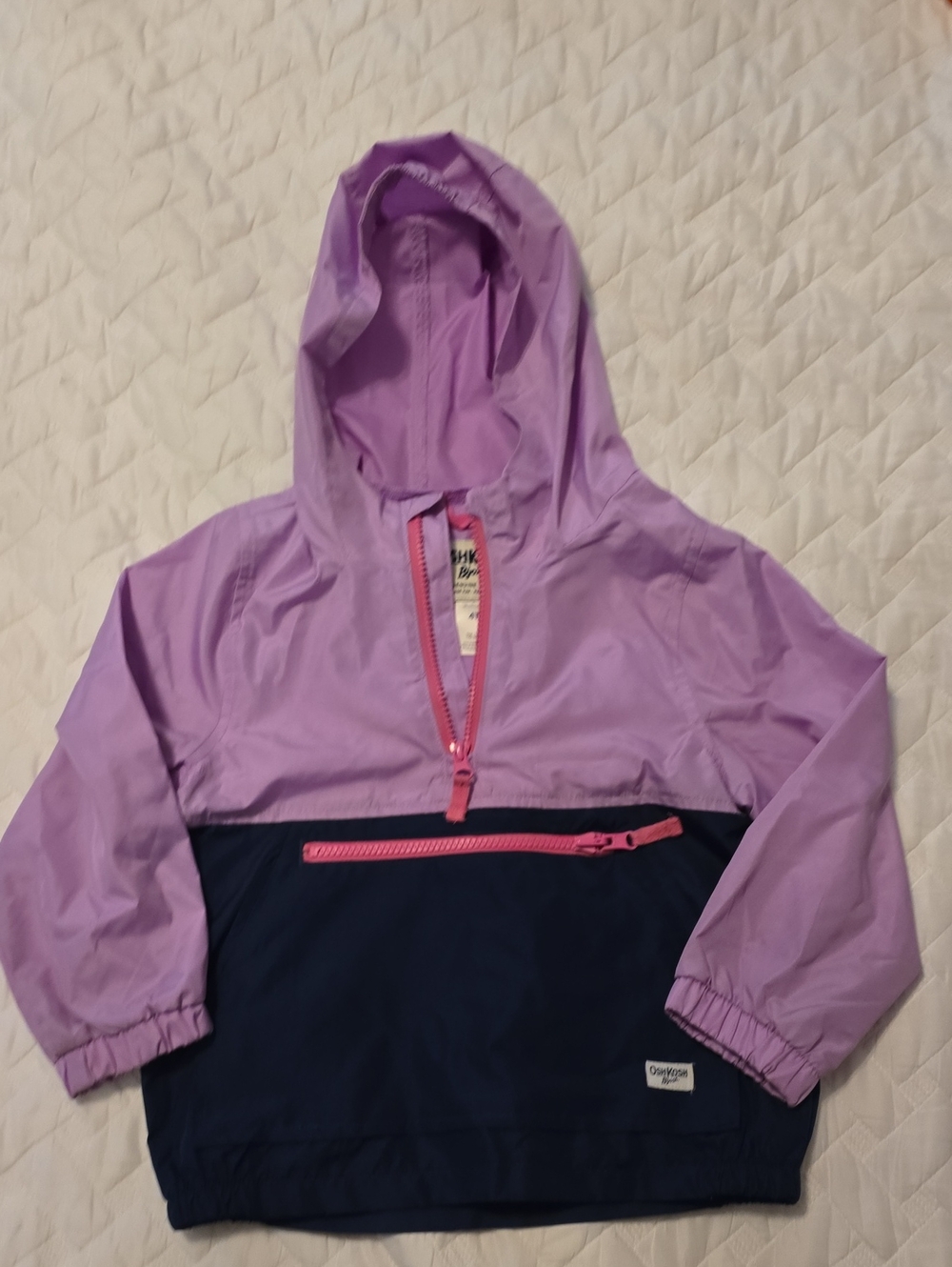 OshKosh B'gosh Pink and Lavender Hooded Jacket
